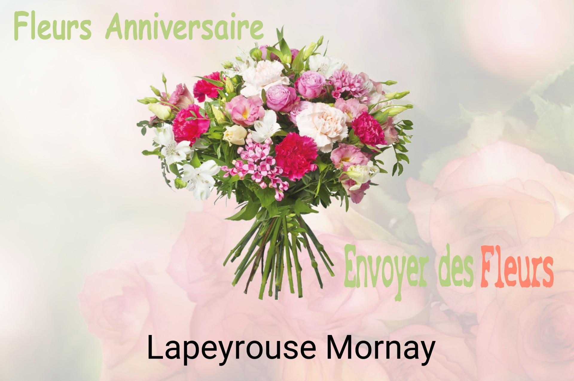 Bouquet de fleurs d’anniversaire livré à Lapeyrouse-Mornay