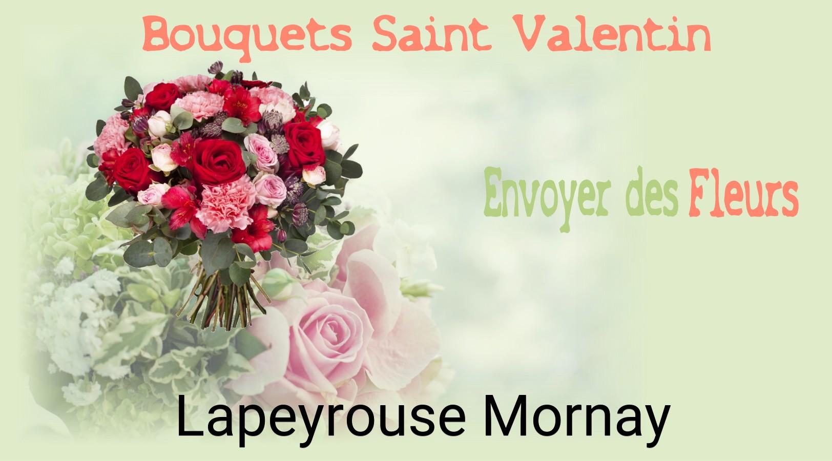 Roses de Saint-Valentin livrées à Lapeyrouse-Mornay